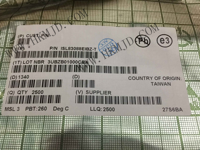 供應半，收發(fā)器 ISL83088E ISL83088EIBZ RS-422/RS-485 接口 IC