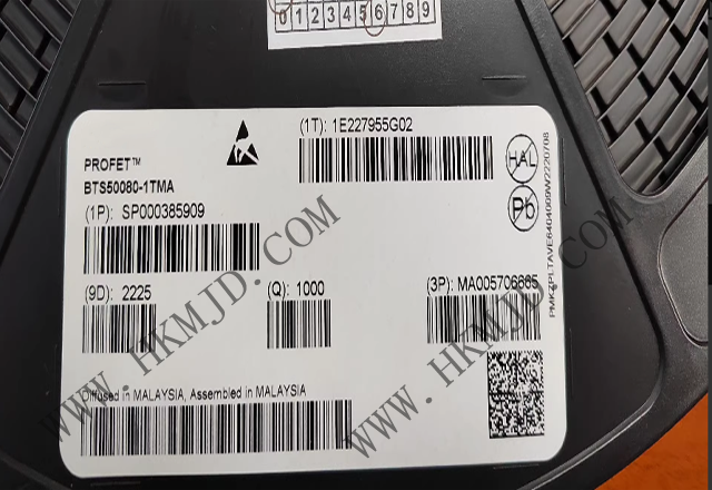 BTS50080-1TMA 英飛凌單通道高壓側(cè)電源開關(guān)，具有嵌入式保護(hù)功能