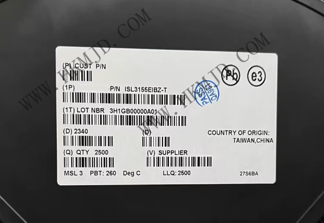 瑞薩電子 ISL3155EIBZ——高可靠性RS-485/RS-422收發(fā)器，帶16kV ESD保護功能