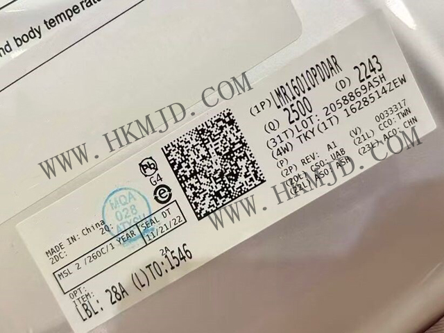 LMR16010PDDAR(TI): SIMPLE SWITCHER? 60V、1A 降壓轉(zhuǎn)換器（IQ 為 40μA）